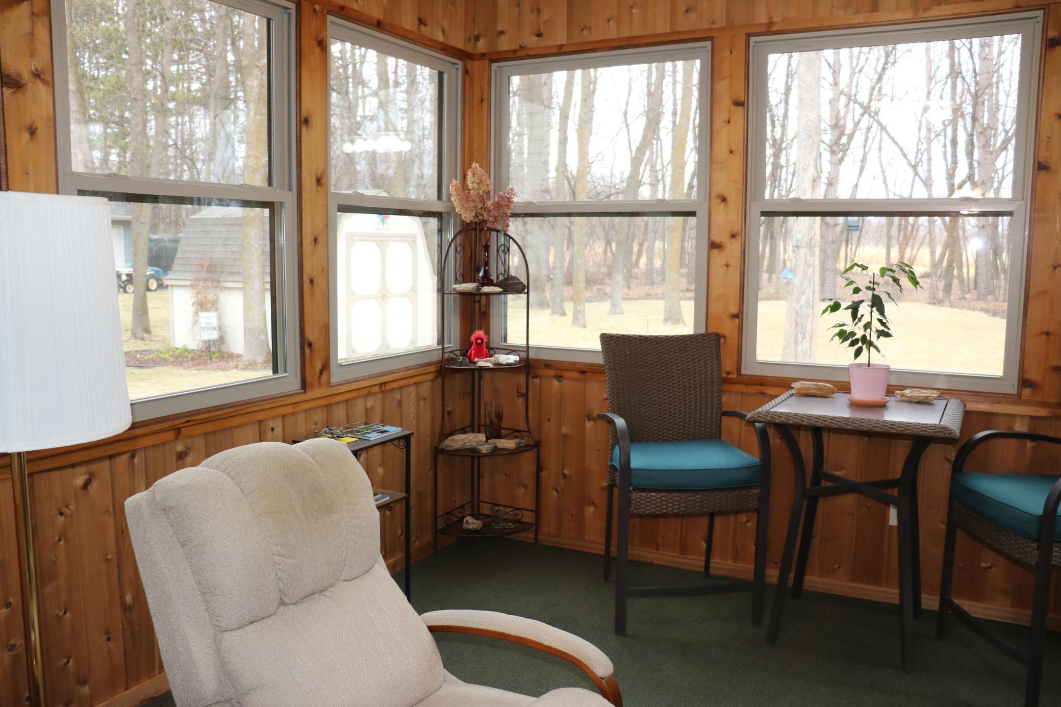 The windows in the home are Marvin.