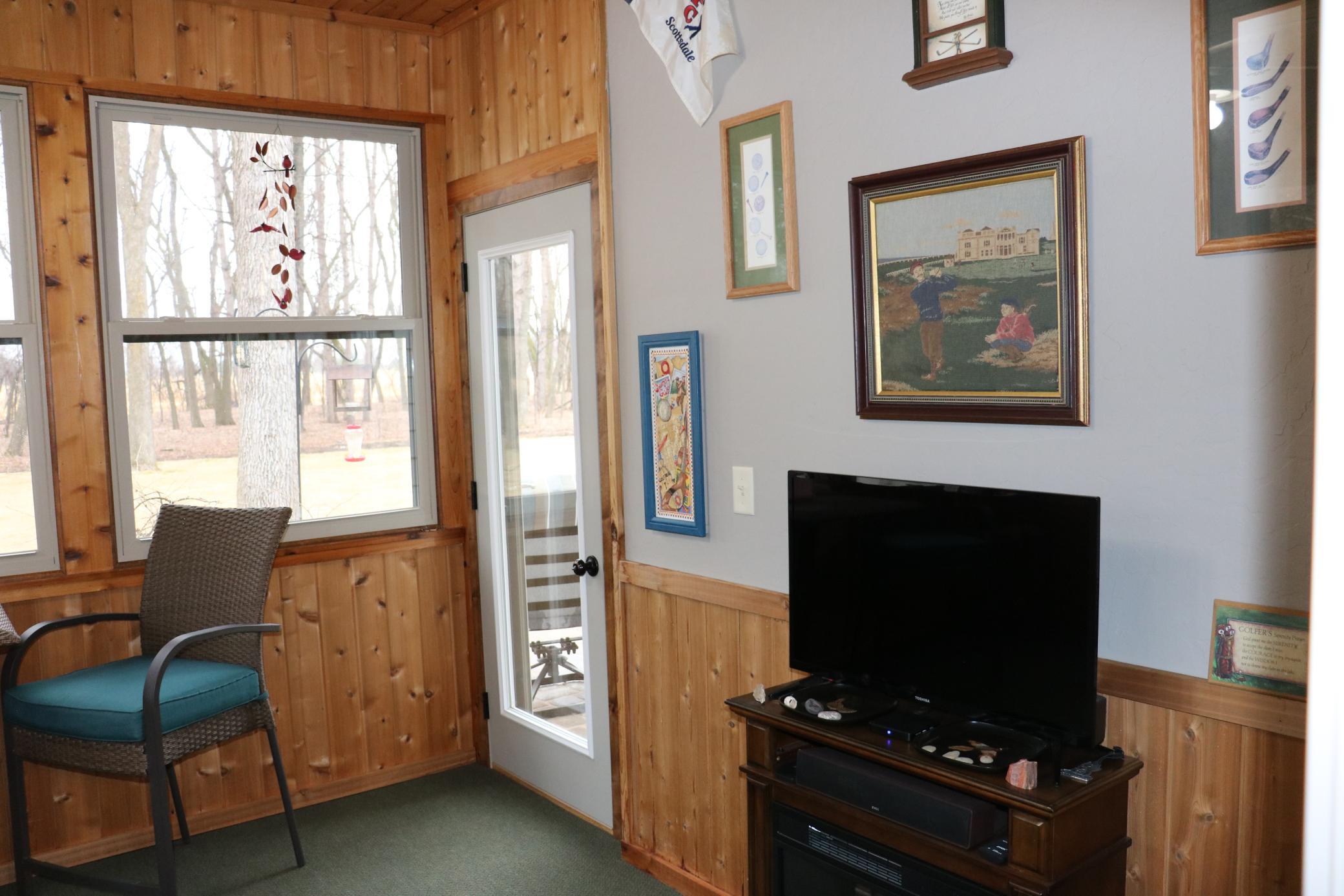 4 season porch, a great way to feel like your outside, even when you're not.