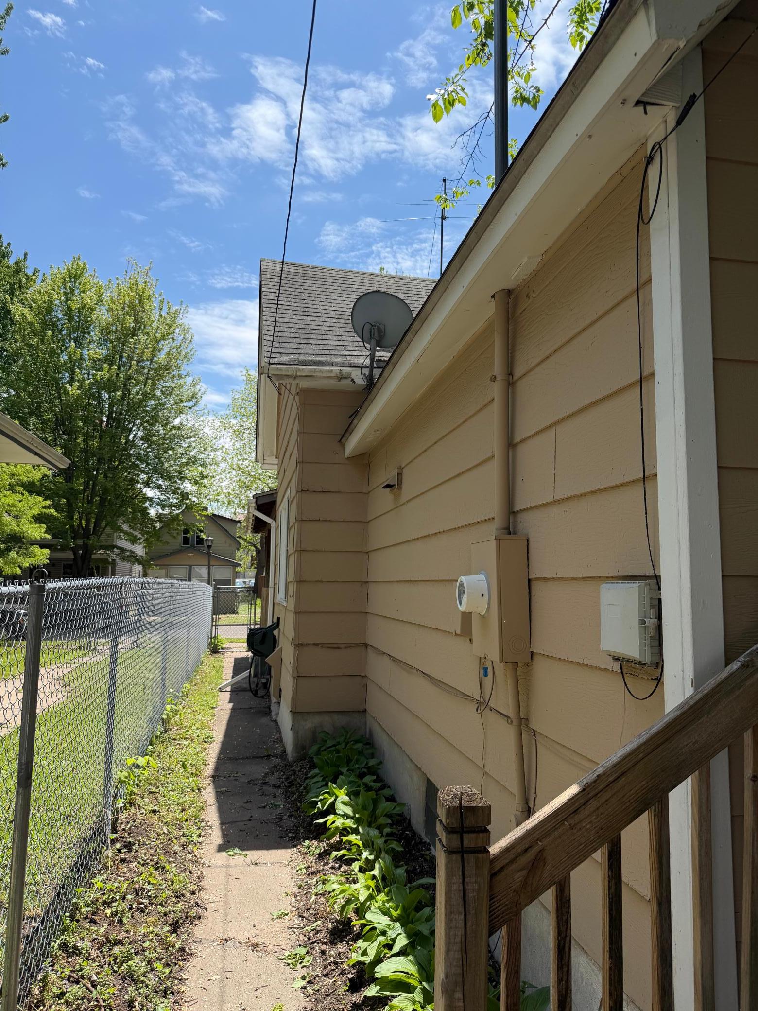 Side of home