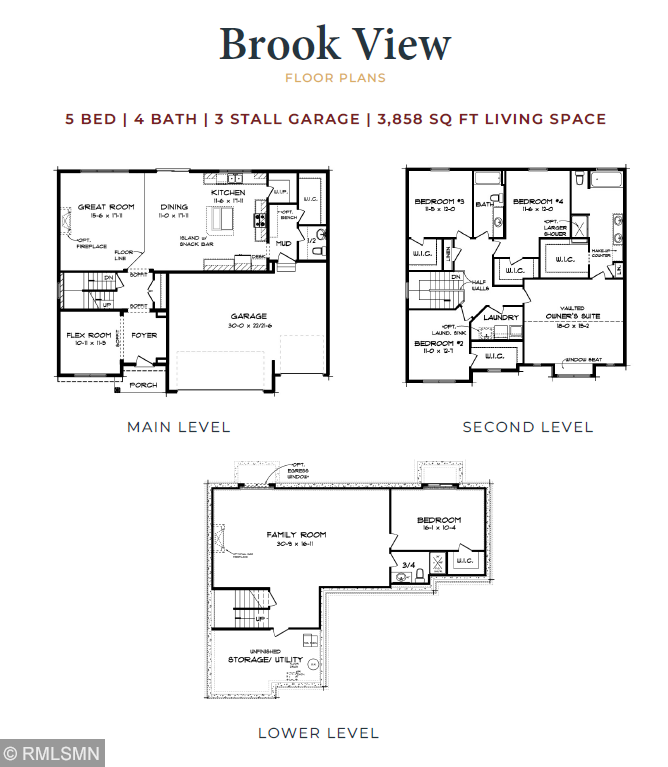 Brookview floor plan