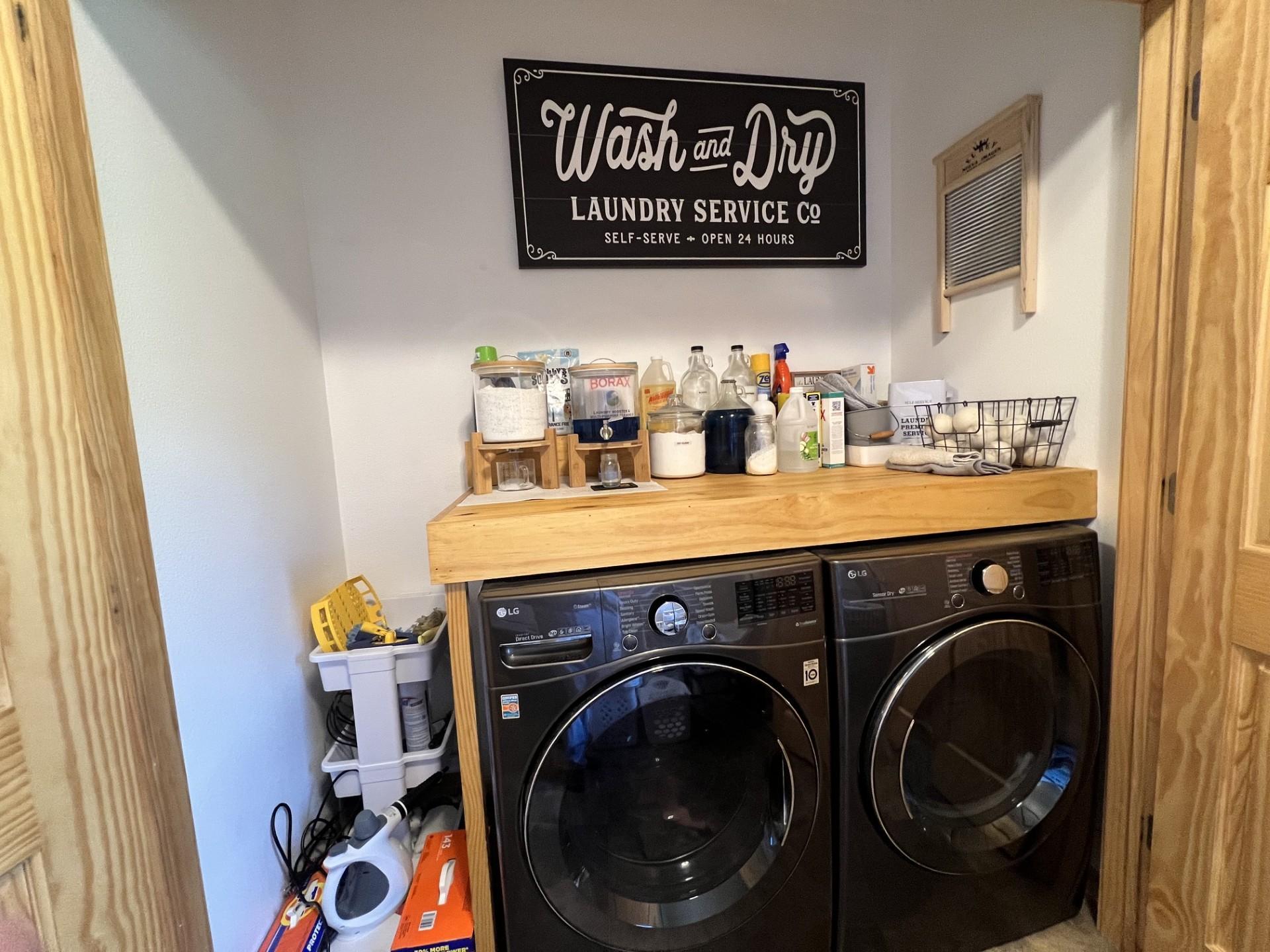 Laundry - main floor in office