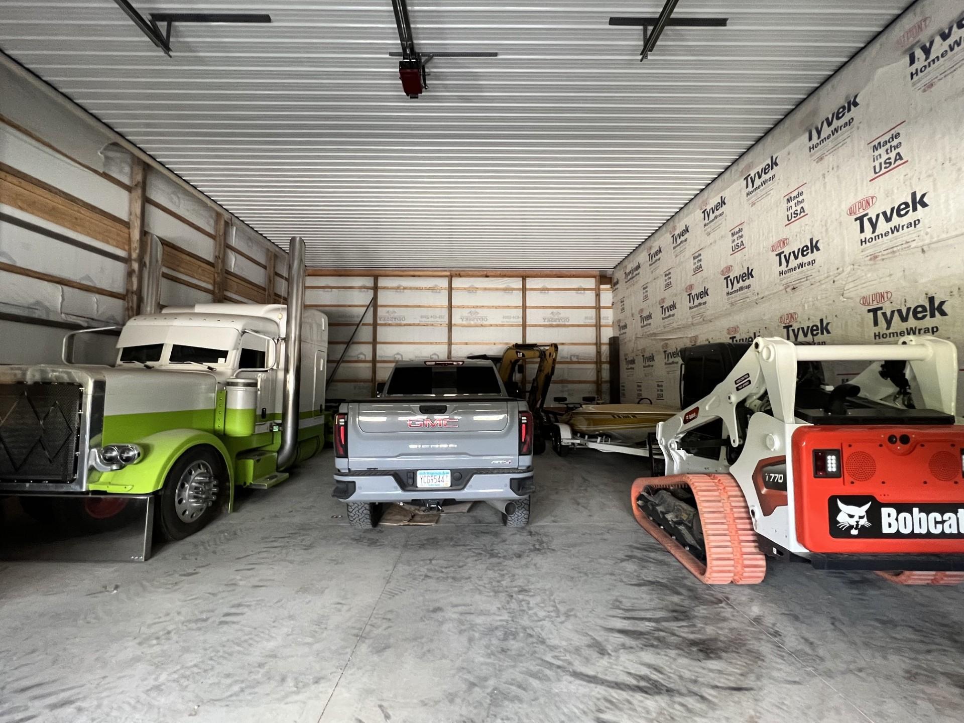 Cold storage addition to workshop ready to be insulated