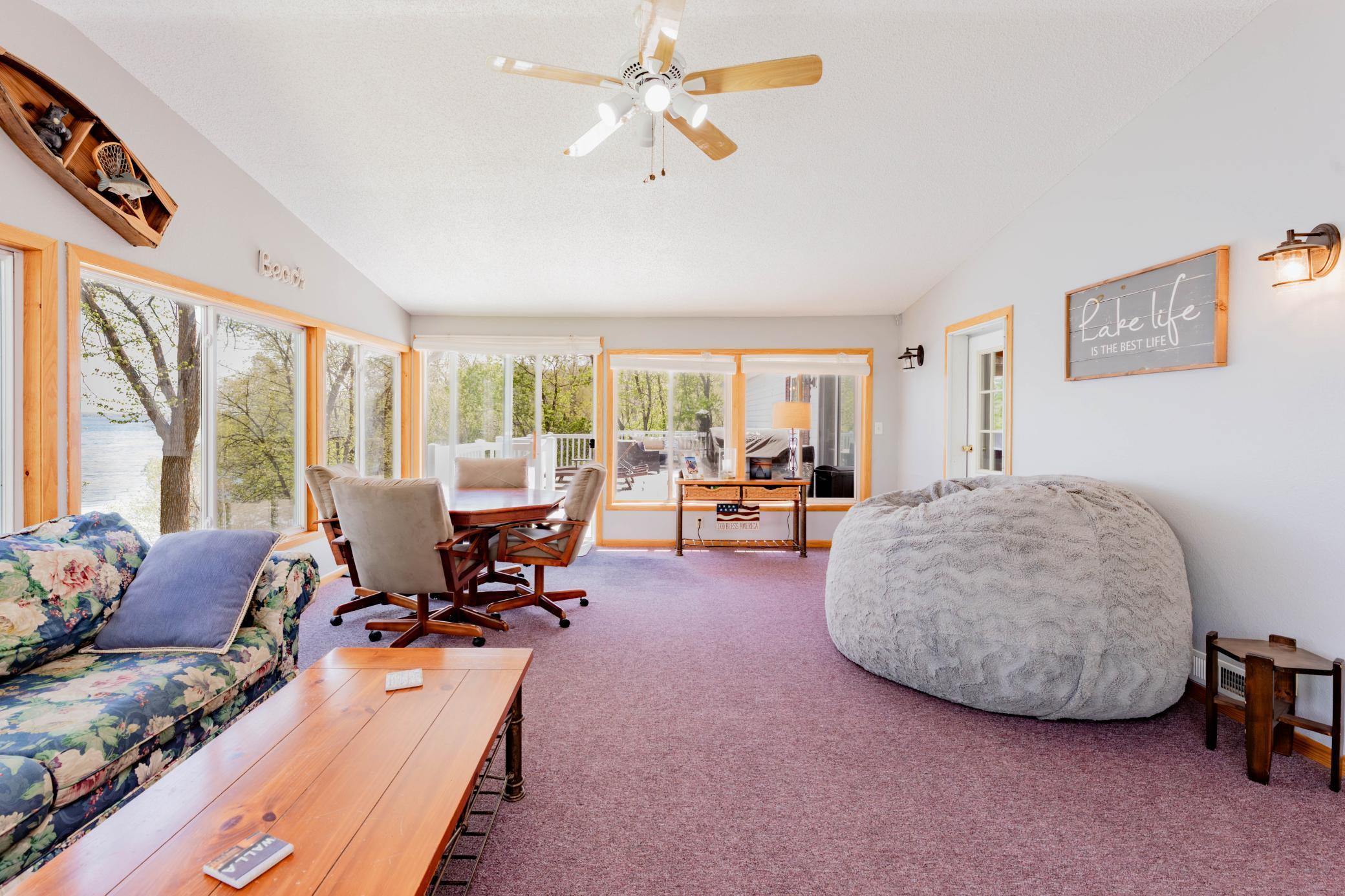 Large sunroom