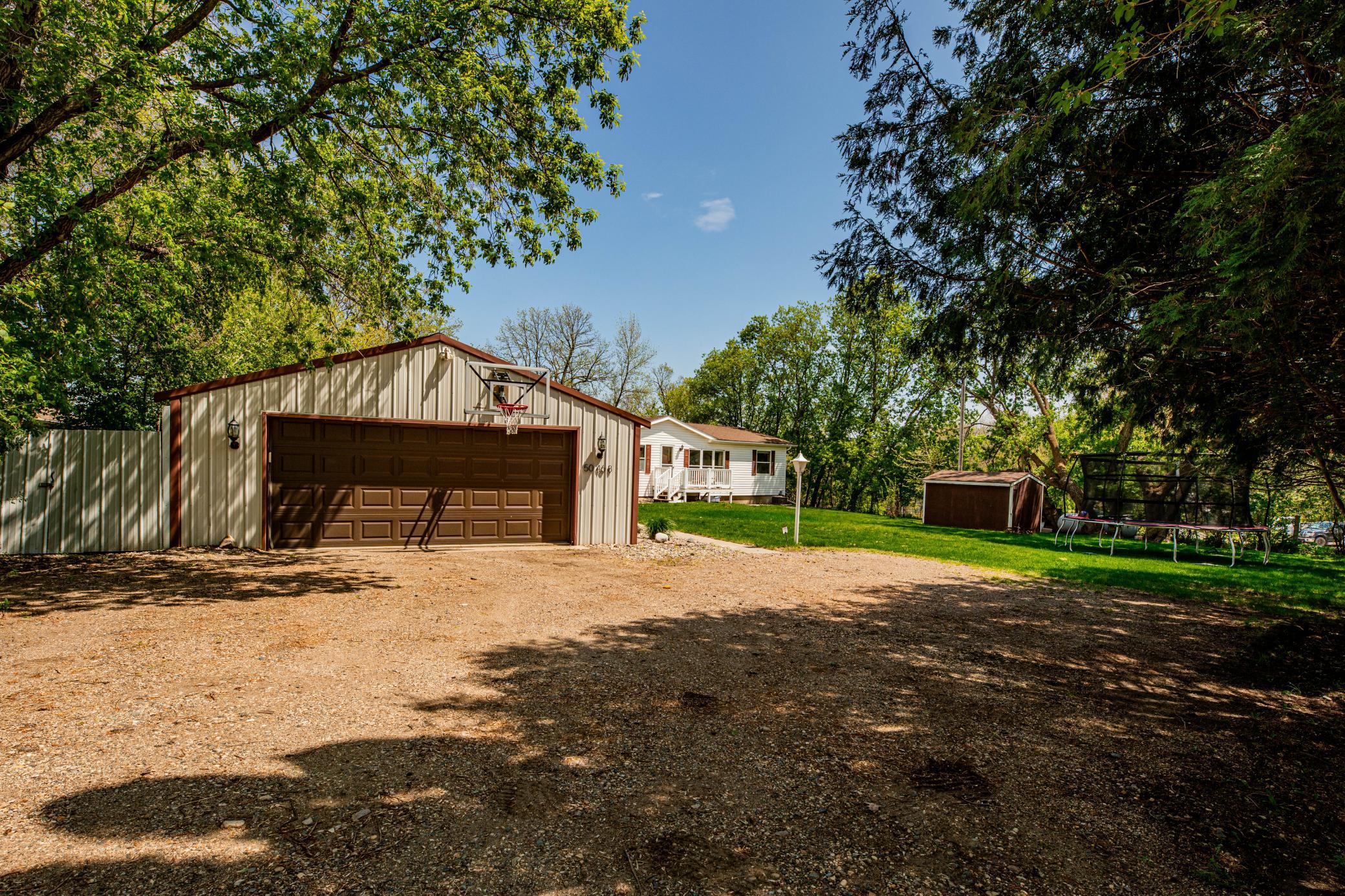 Double garage