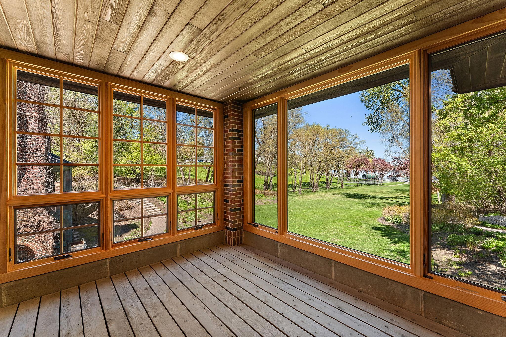Private 3 Season Porch of Primary Suite