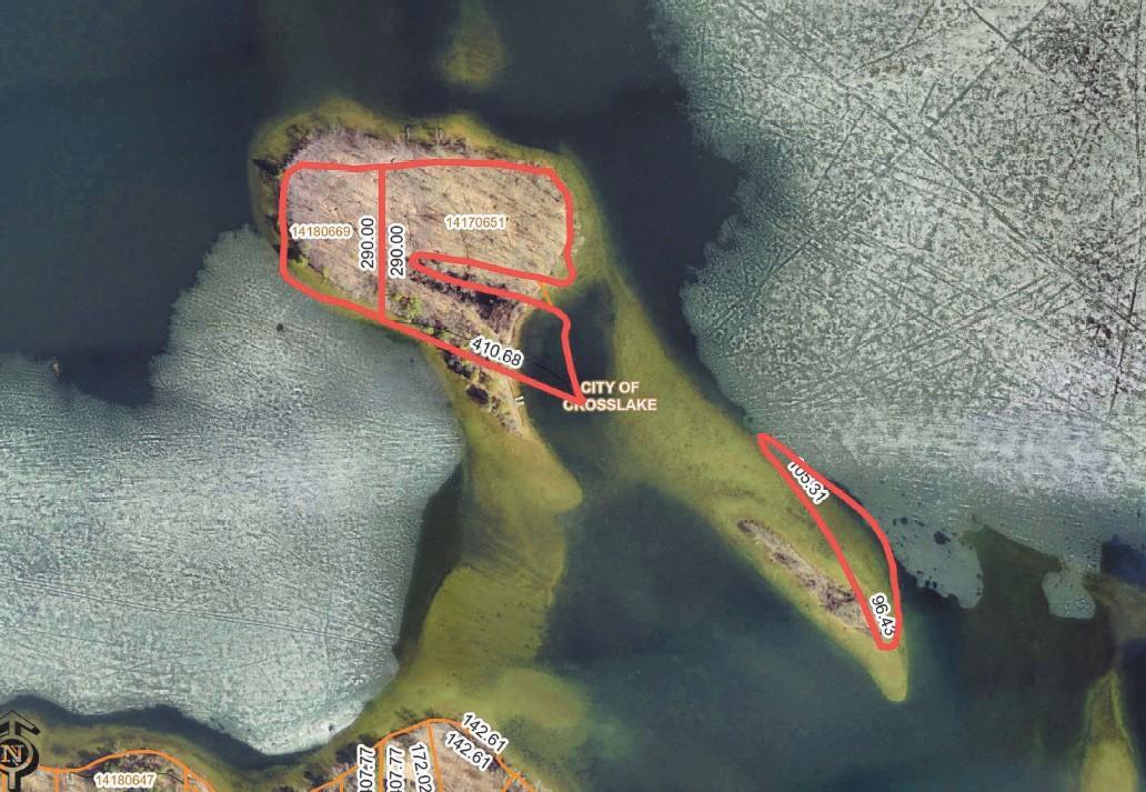4+ Acres (2 islands combined)
