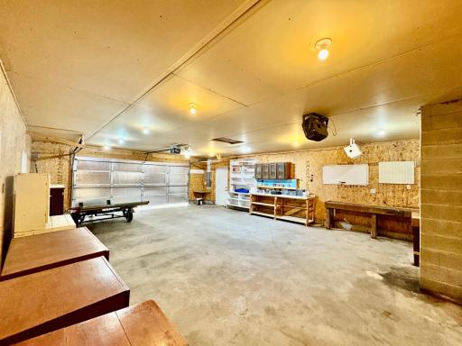 Inside South garage stall