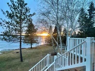 Sunset View from Deck