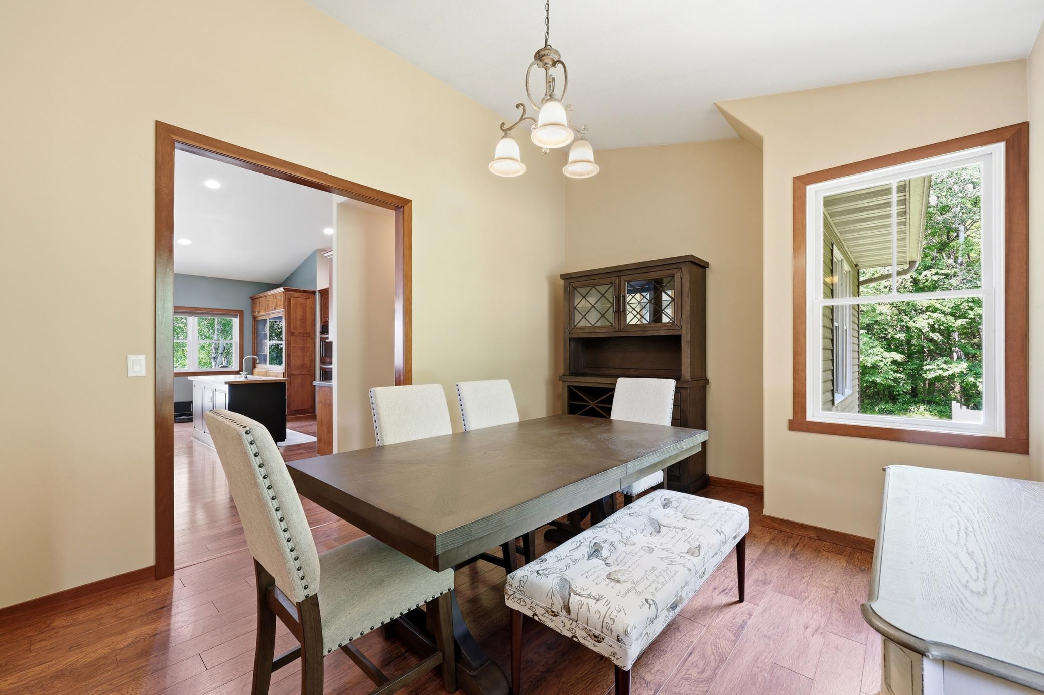 Formal Dining view to Kitchen