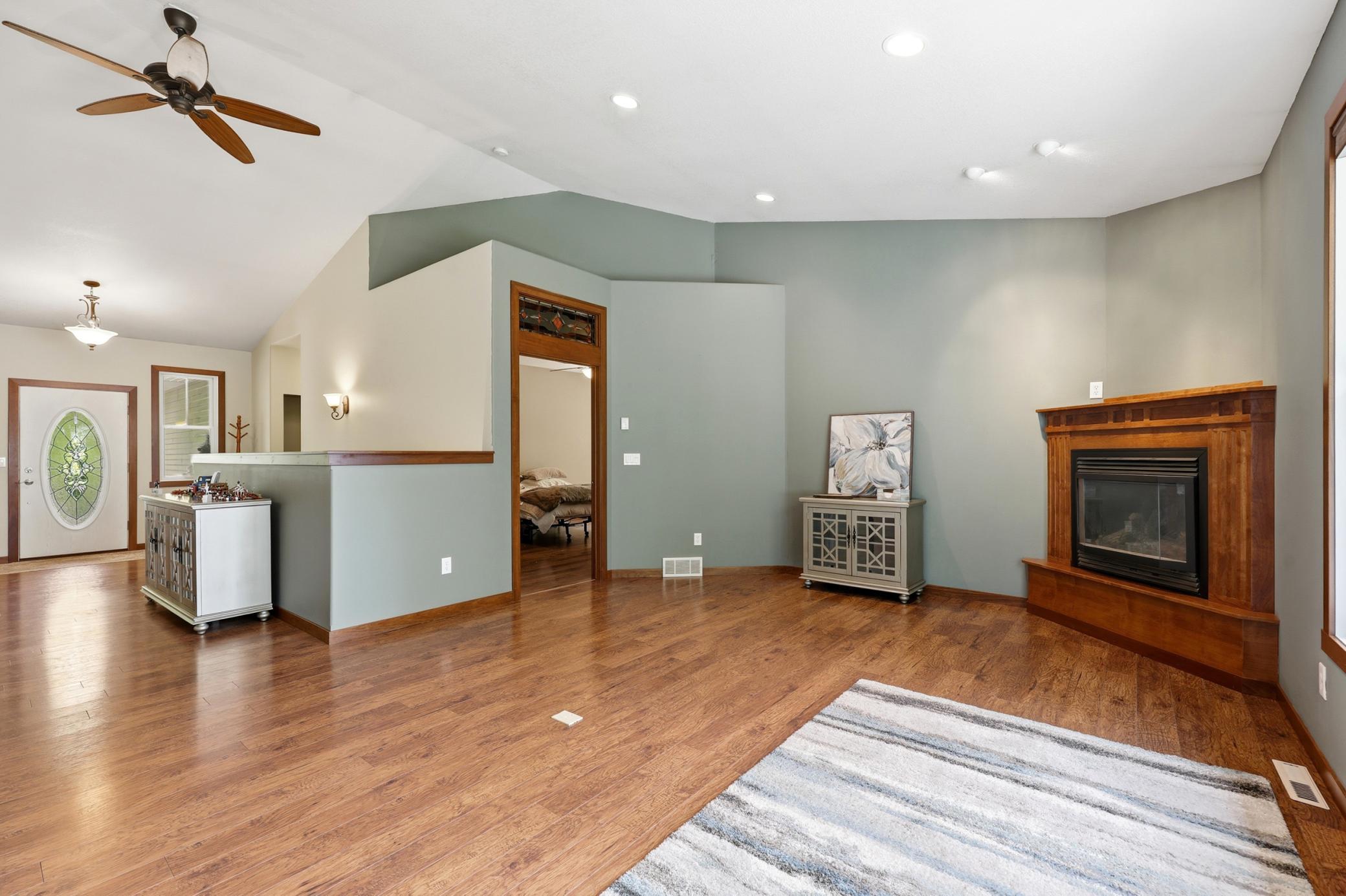 View from Upper Living to Master Suite