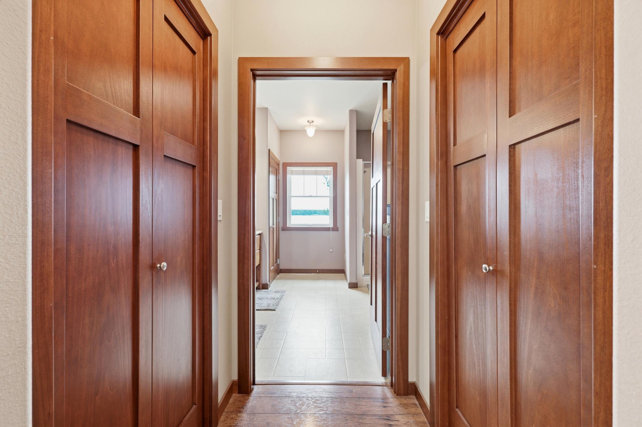 Master Suite His & Hers Closets