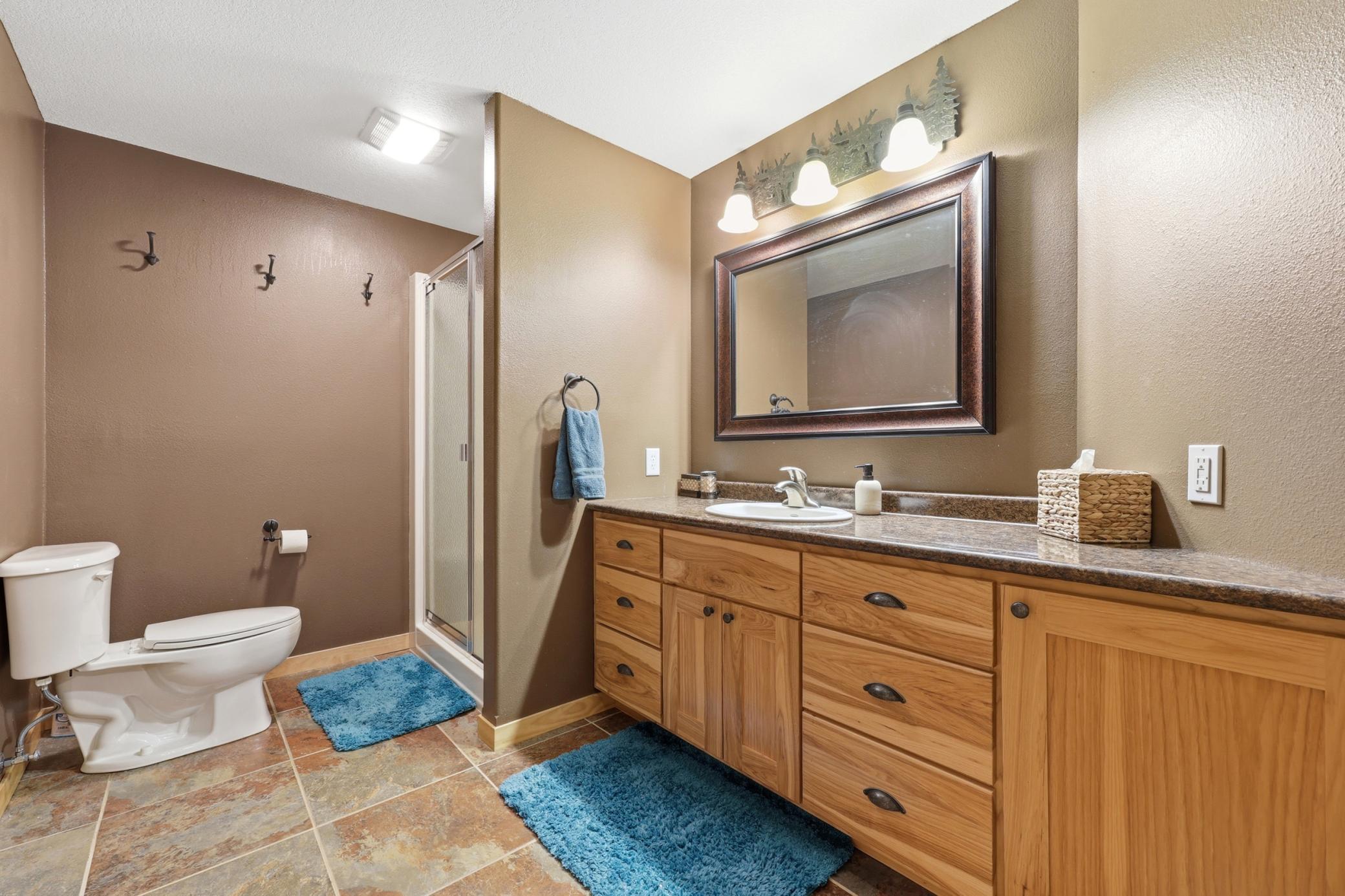 3/4 Bath (lower level)