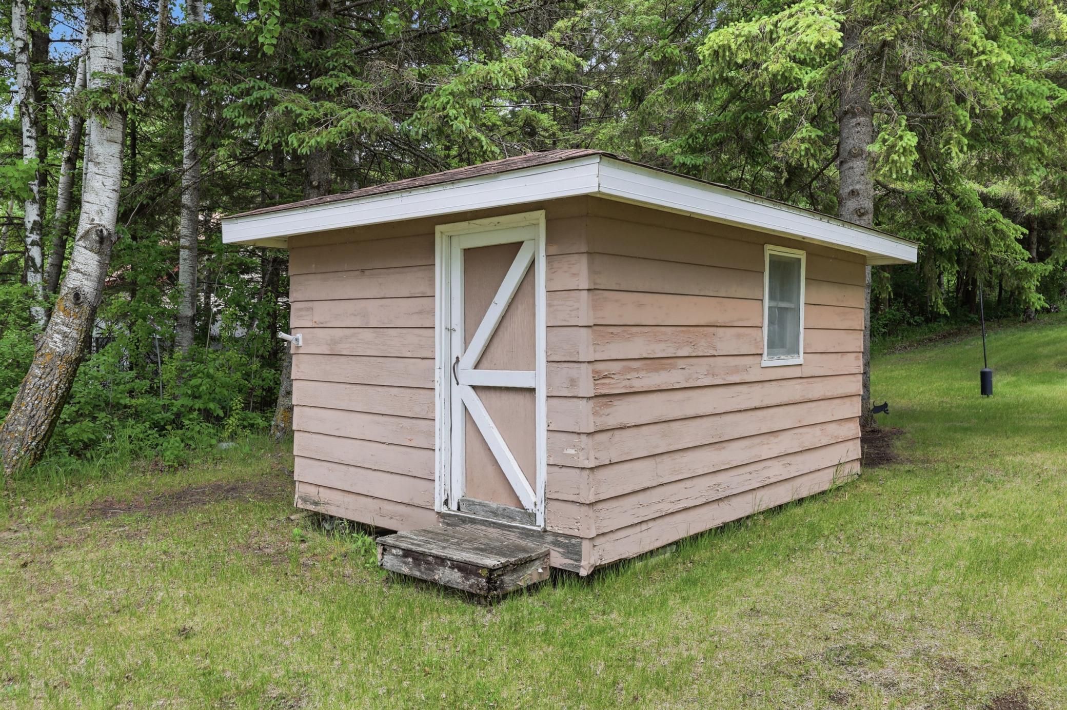 Storage Shed (included)