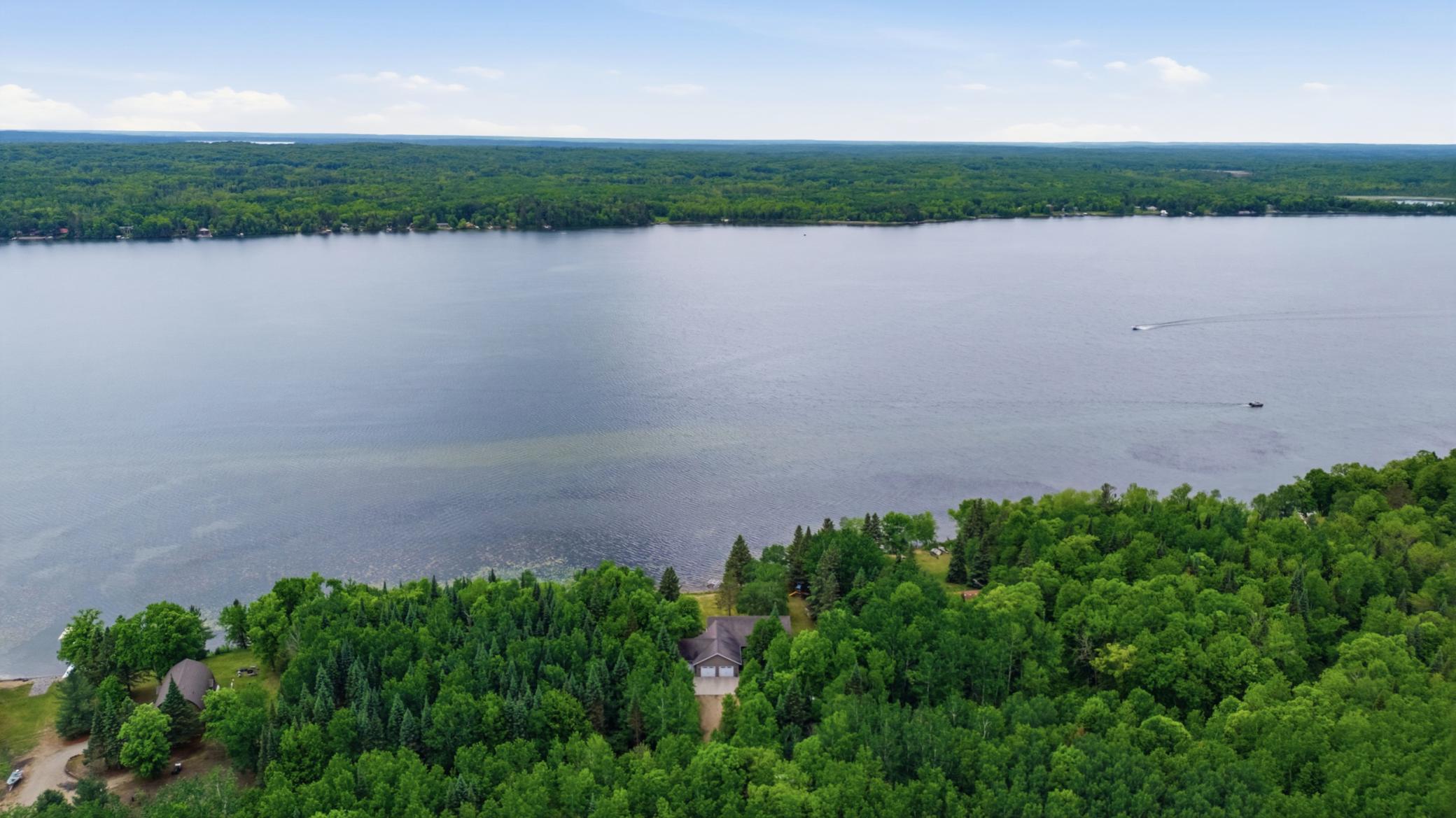 Partially Wooded for your privacy & beautiful views to Tulaby Lake!