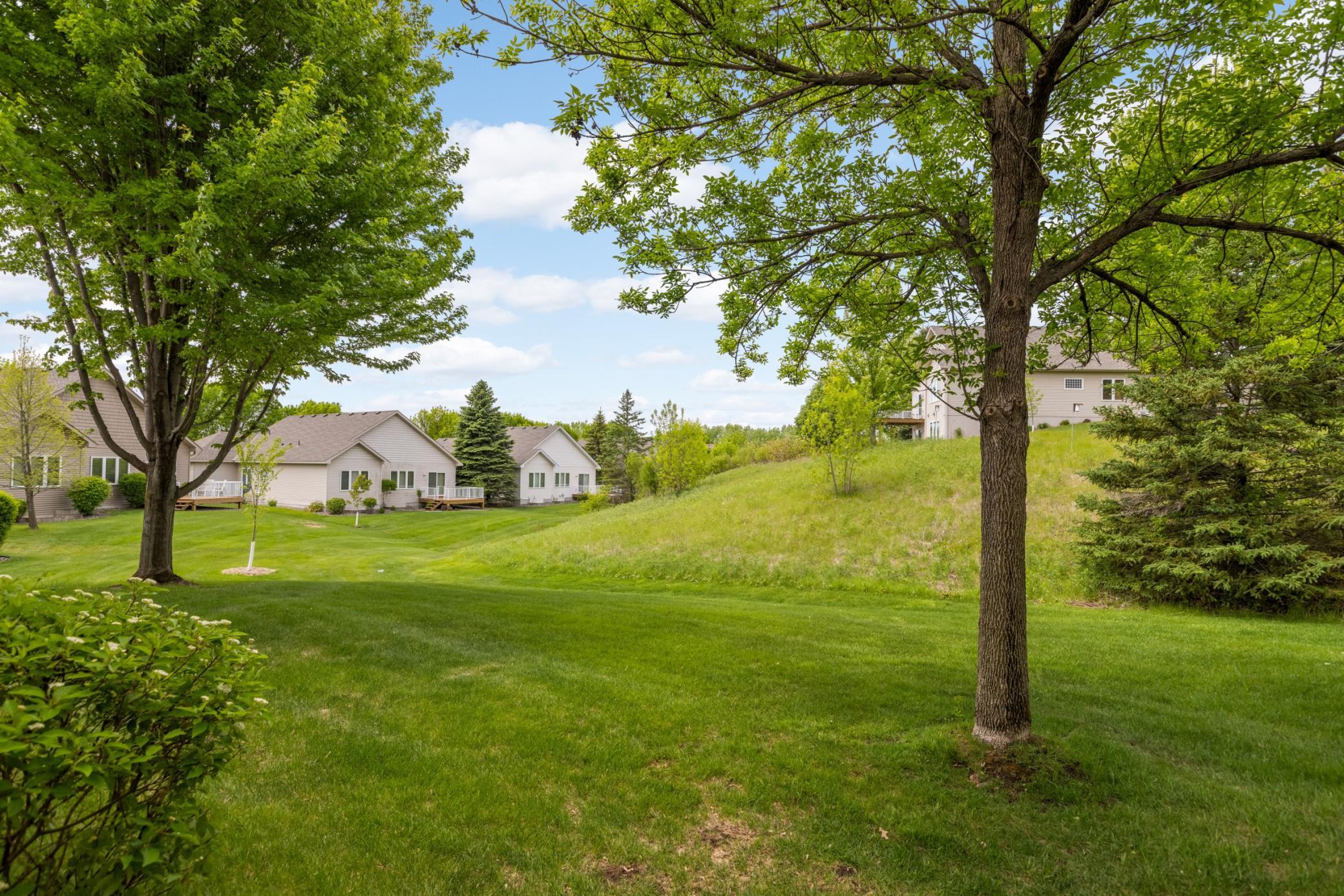 Lots of green space to enjoy!