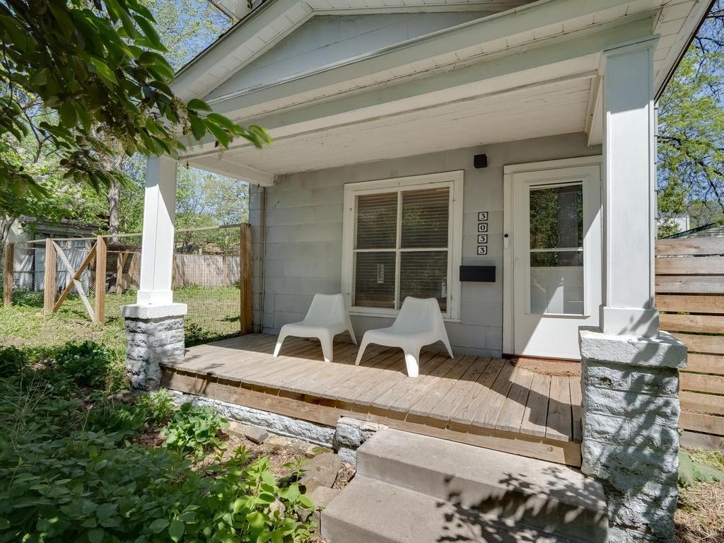 West Facing front porch
