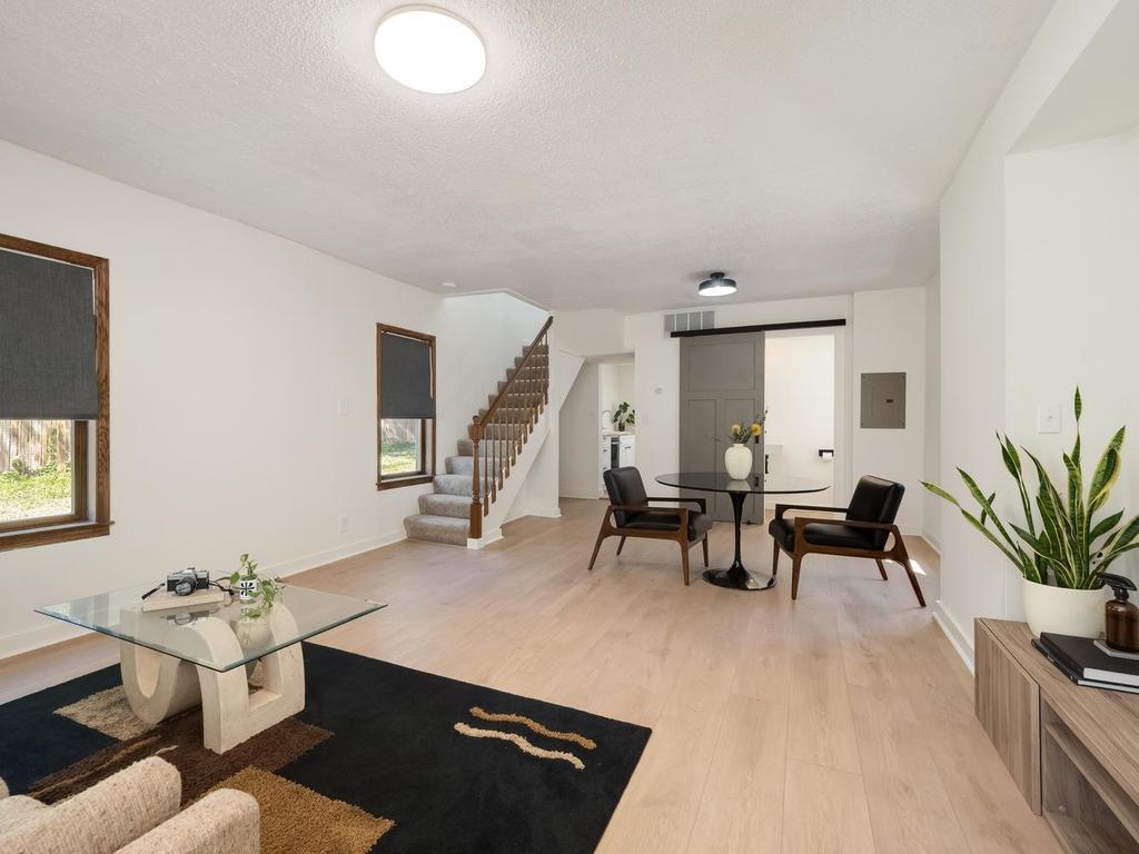 Living Room and Dining Room