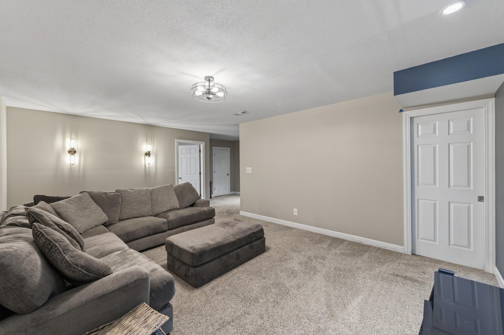 Lower level familiy room