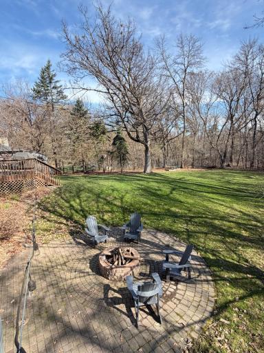 Your own private woods! This perspective highlights the depth of your .5-acre property. Itâs a rare find to have this much natural privacy and mature greenery, making the home feel like a hidden retreat right in the heart of the city.