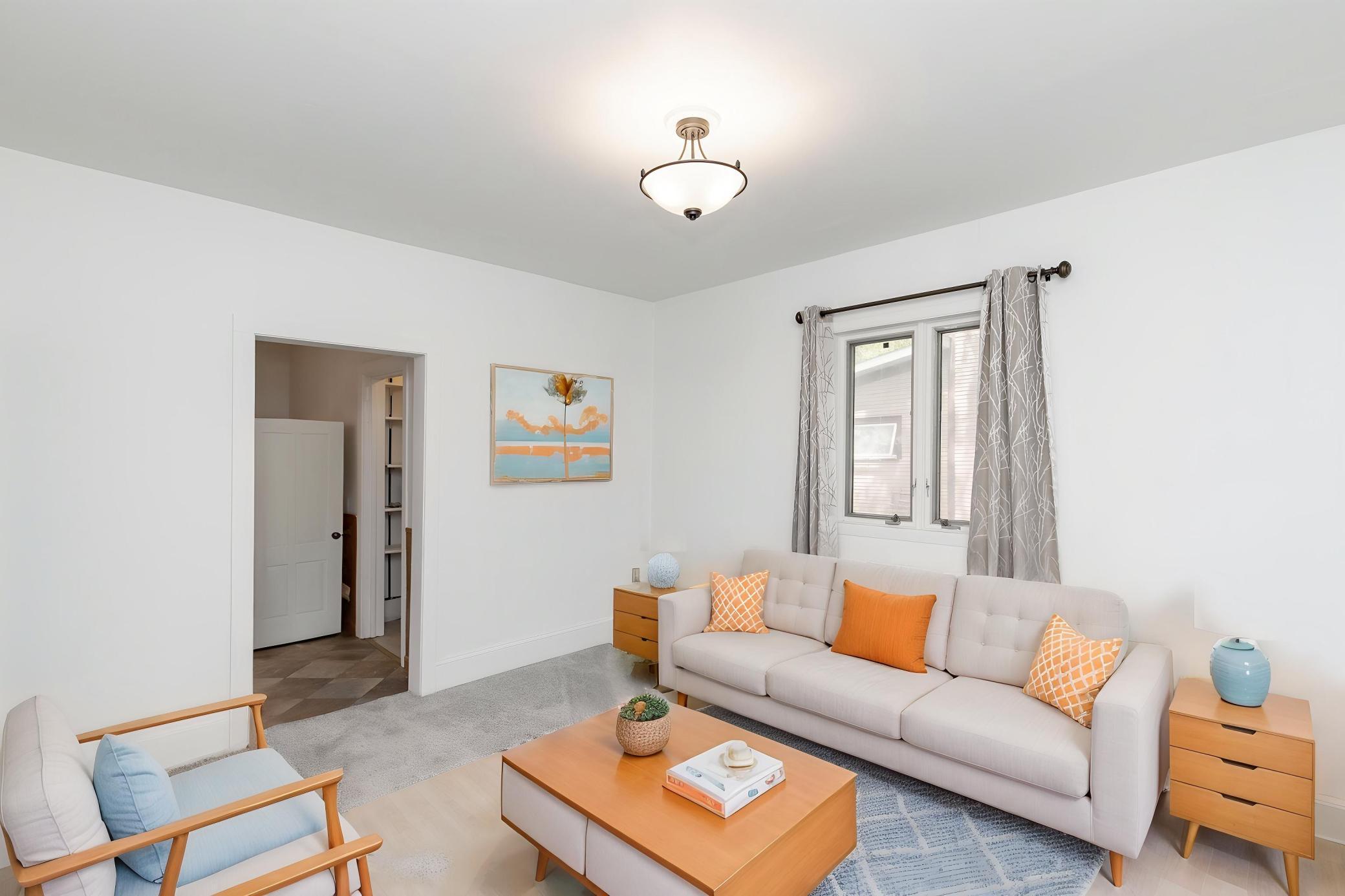 Living Room - Virtually Staged