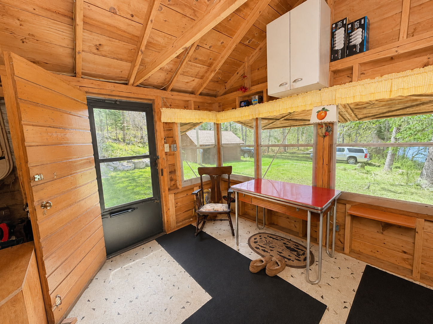 Enclosed porch