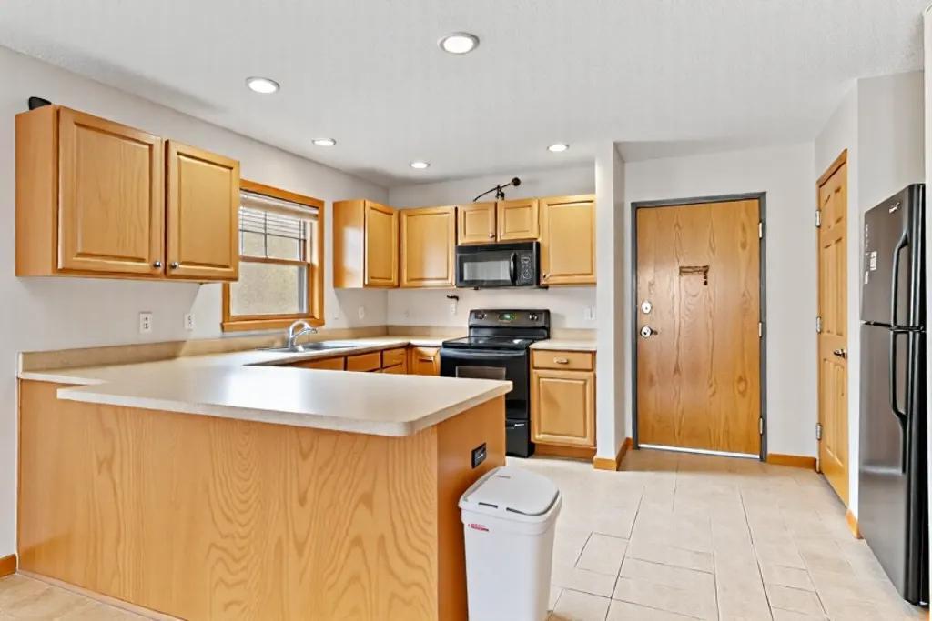 Unit 201 - Kitchen (AI Decluttered)