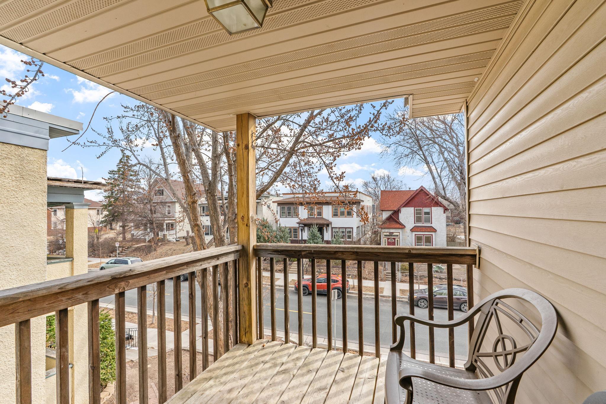 Unit 101 - Master Balcony