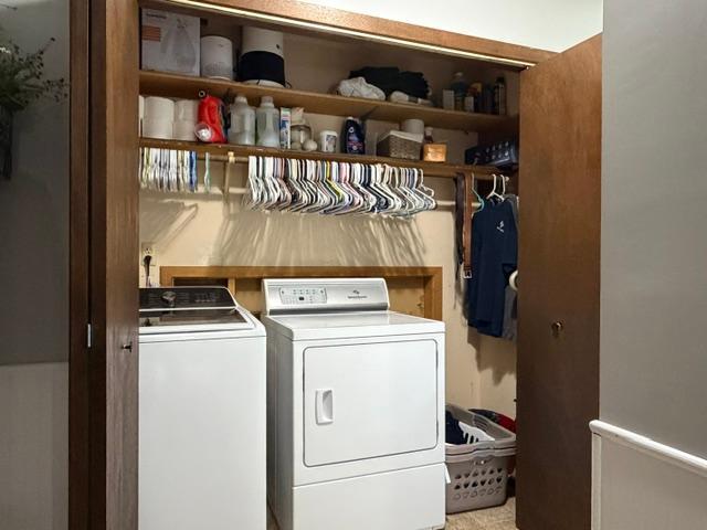 Main Level Laundry Closet