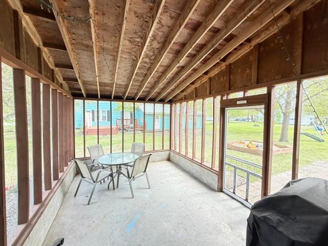 Screened Porch off Dining Rm