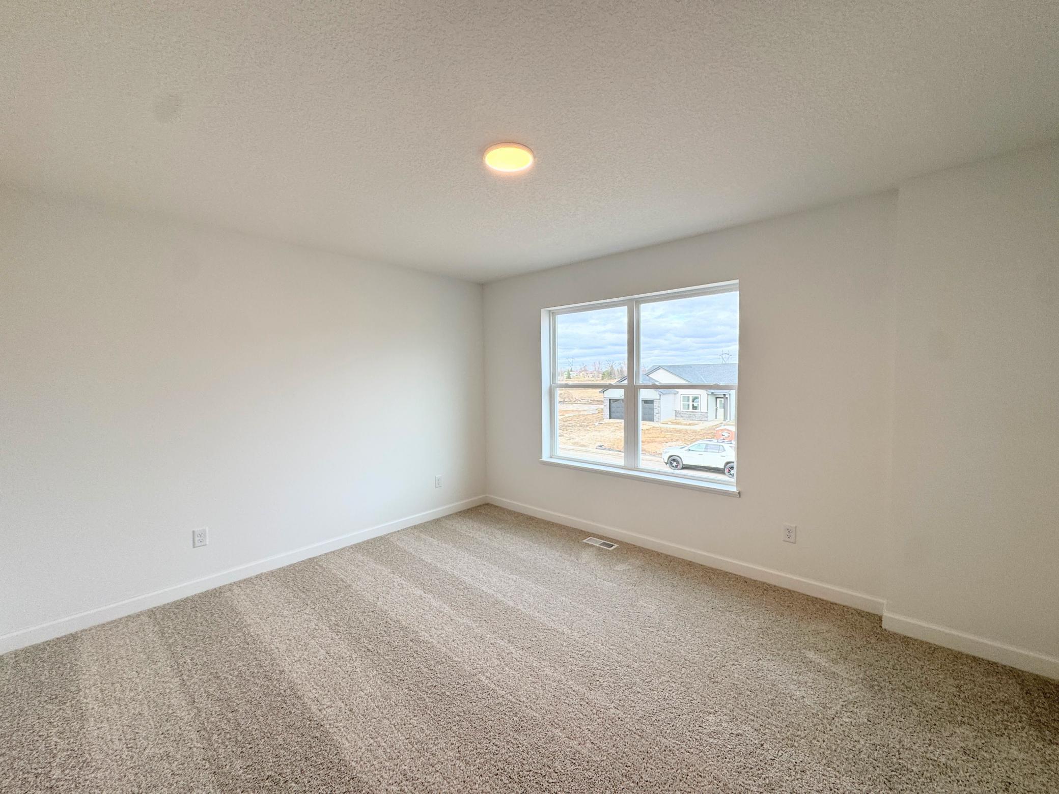 The versatile flex space can be found on the first floor, perfectly used as a home office or additional bedroom