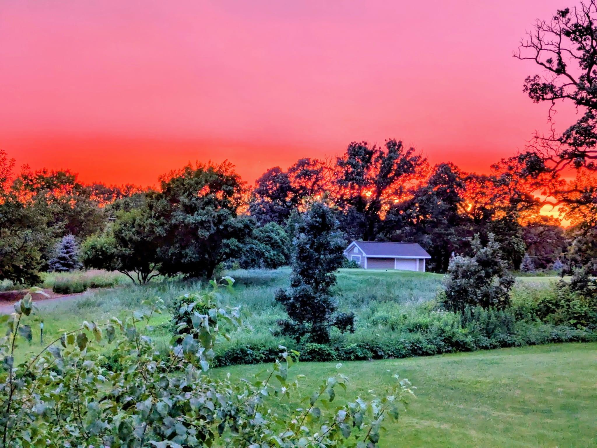 Beautiful sunset views