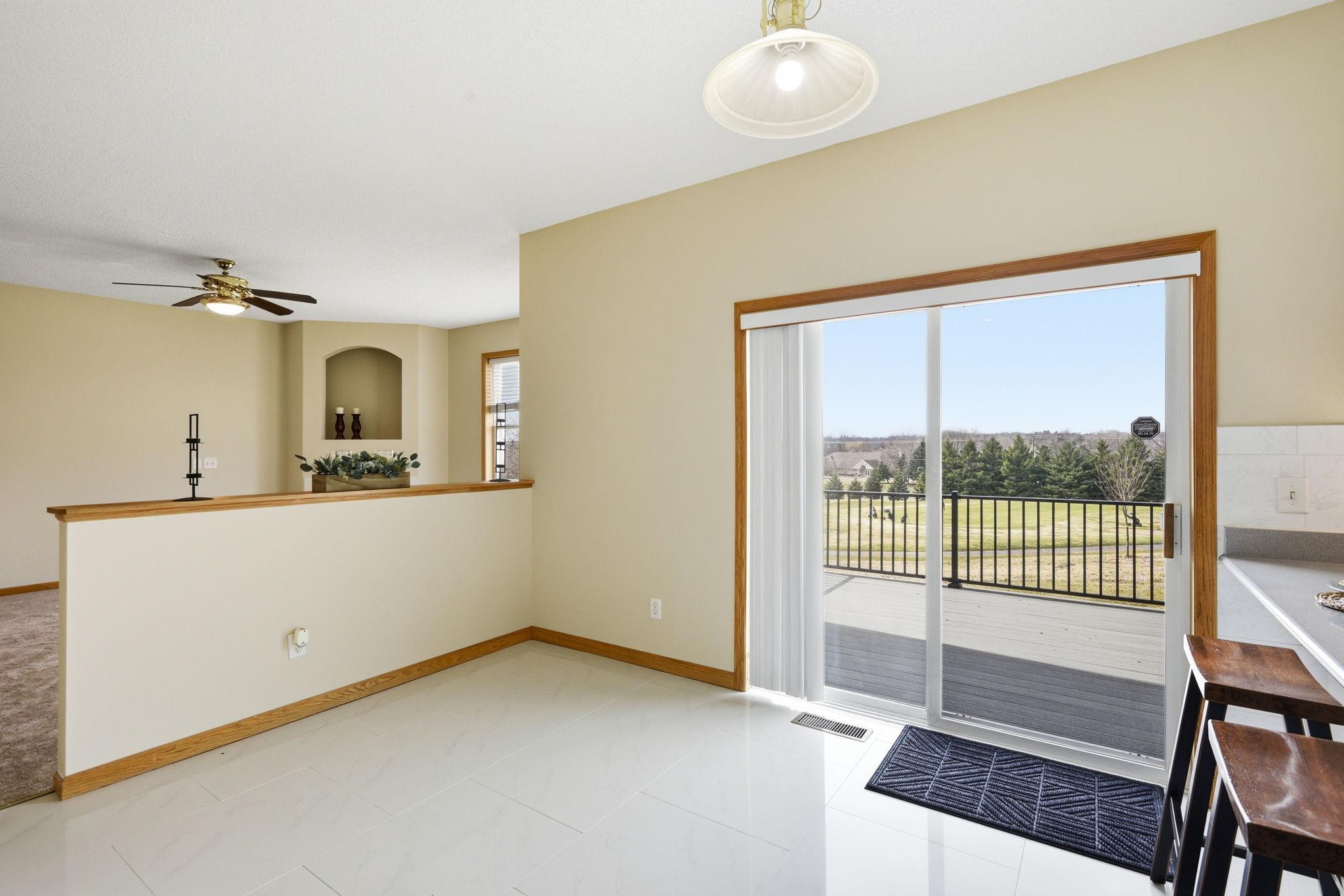 Bright and sunlit with amazing views