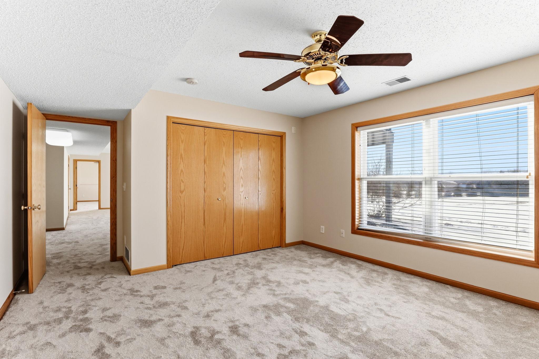 Bedroom #7 with beautiful views of the golf course
