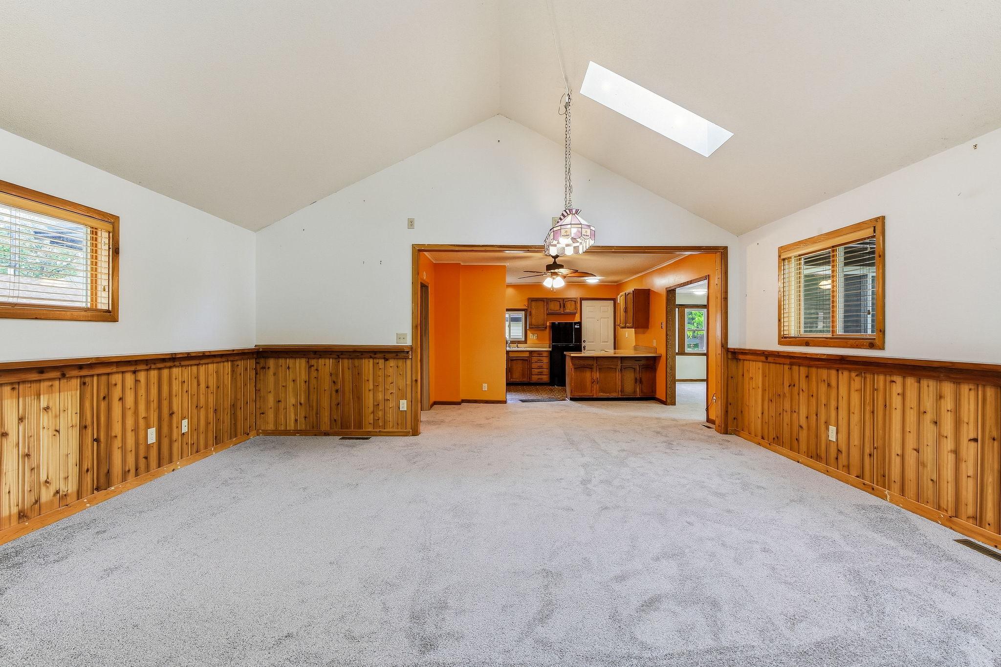 Family room looking towards the dining room!