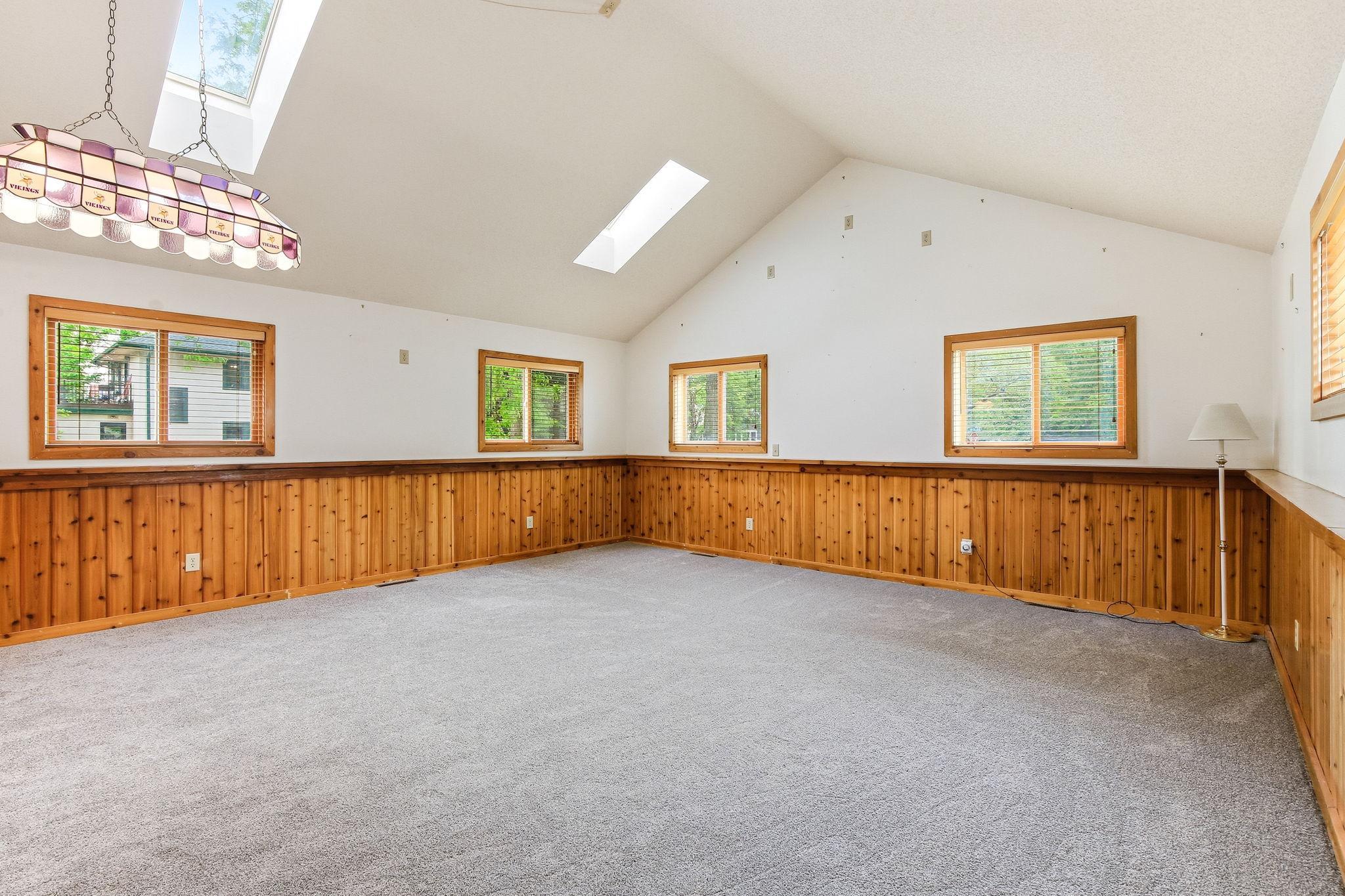 Notice the beautiful skylights?