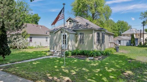 Vinyl siding, asphalt shingles, updated windows, and great curb appeal!