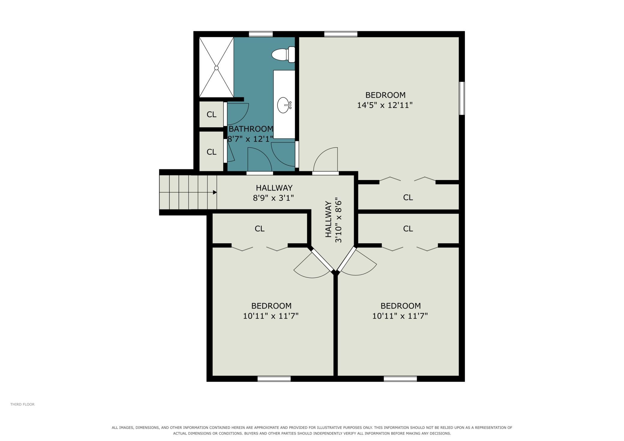 Third floor