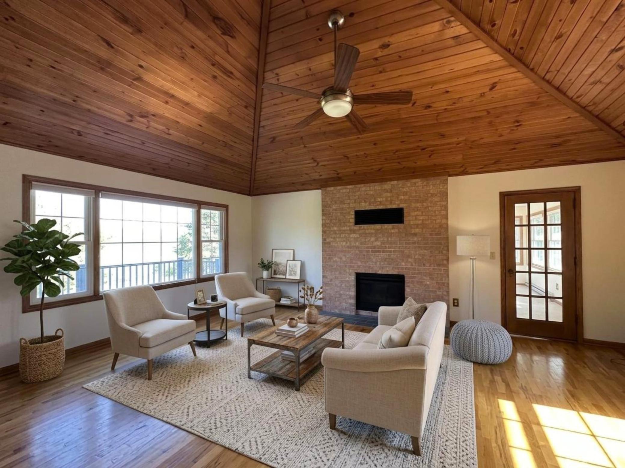 Living Room staged