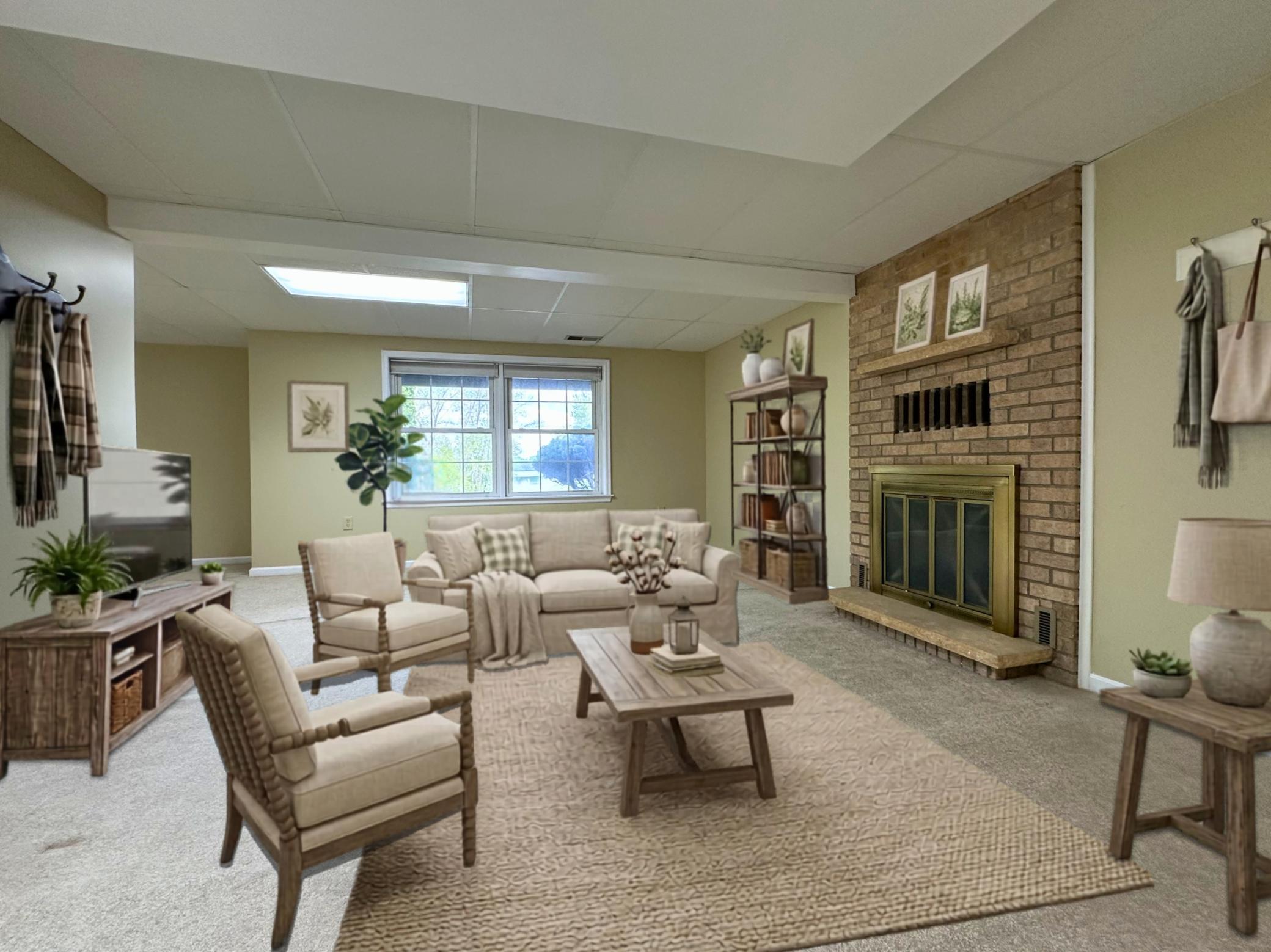 Lower Level FR staged