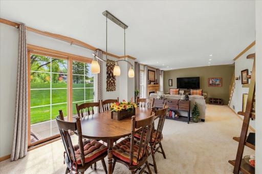 Wide open spaces throughout the main level!