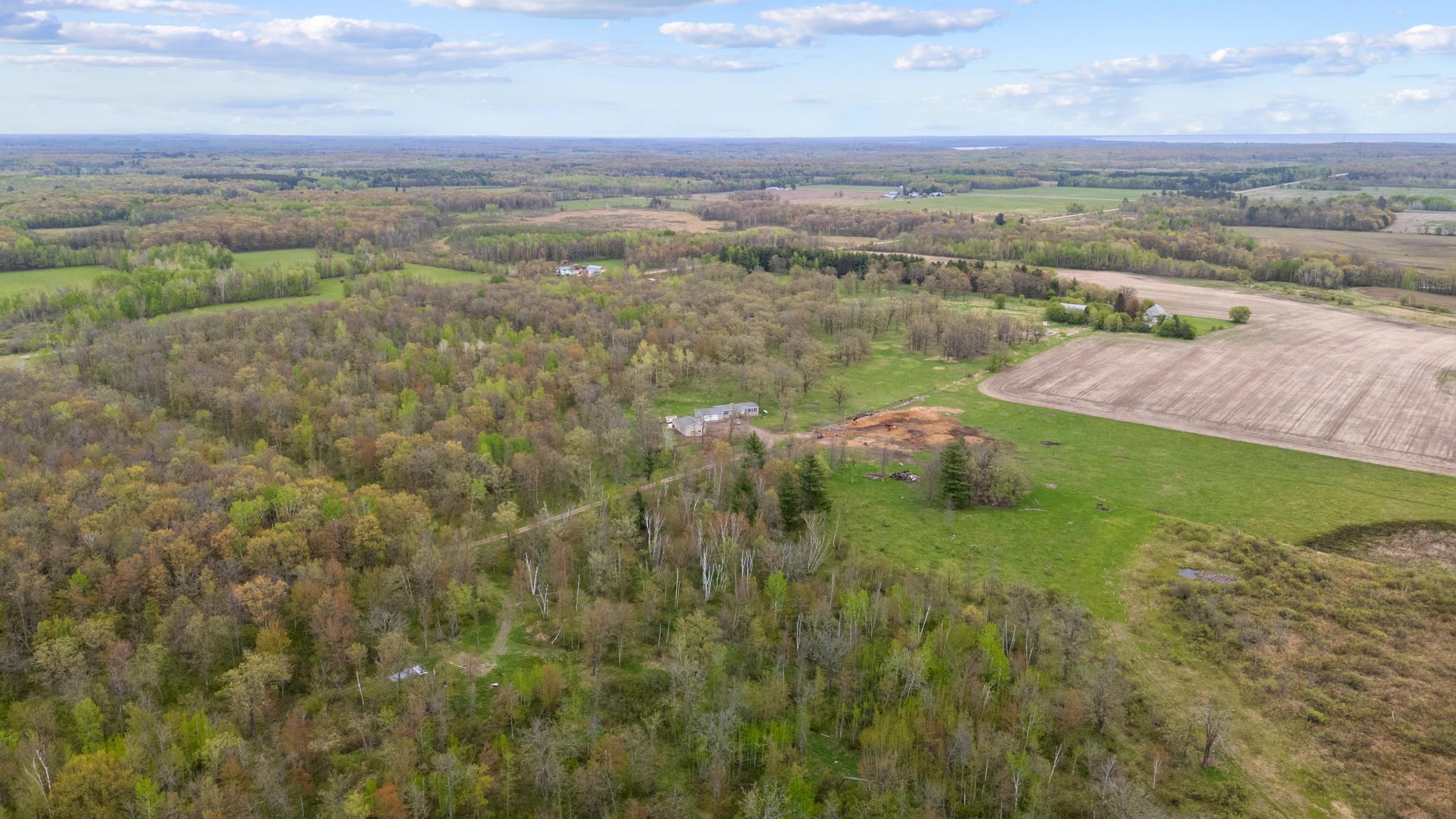 Aerial of Property Looking Northeast