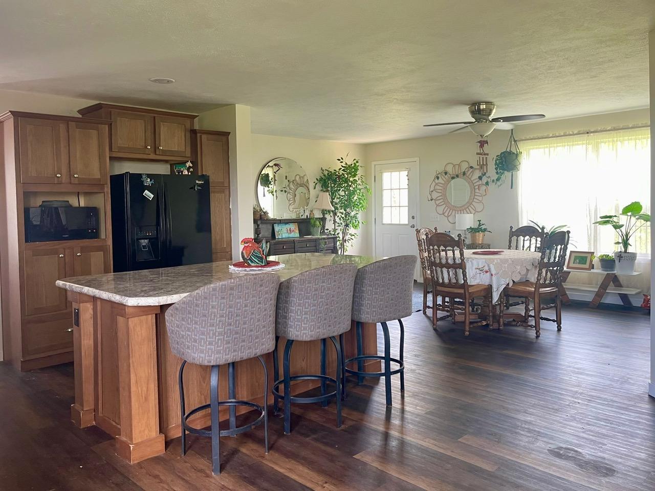 Kitchen in to Dining Room