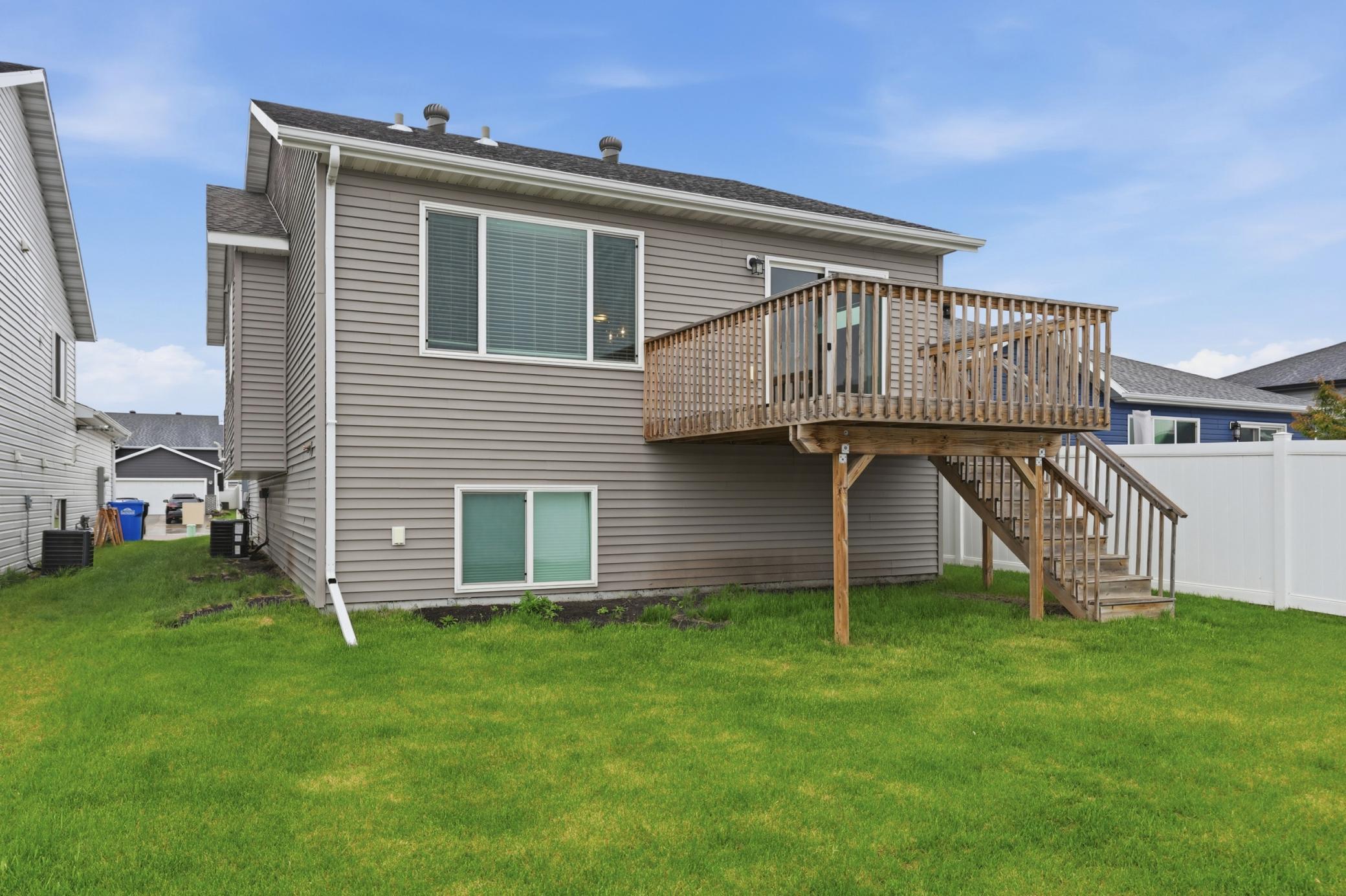 Back of the Home & Deck