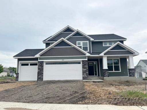 Welcome to 1909 Ravine Road! (Photo is of the actual home in progress.)