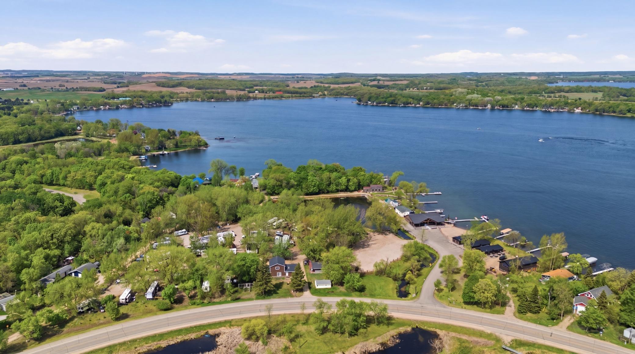 Aerial View, Middle Cormorant
