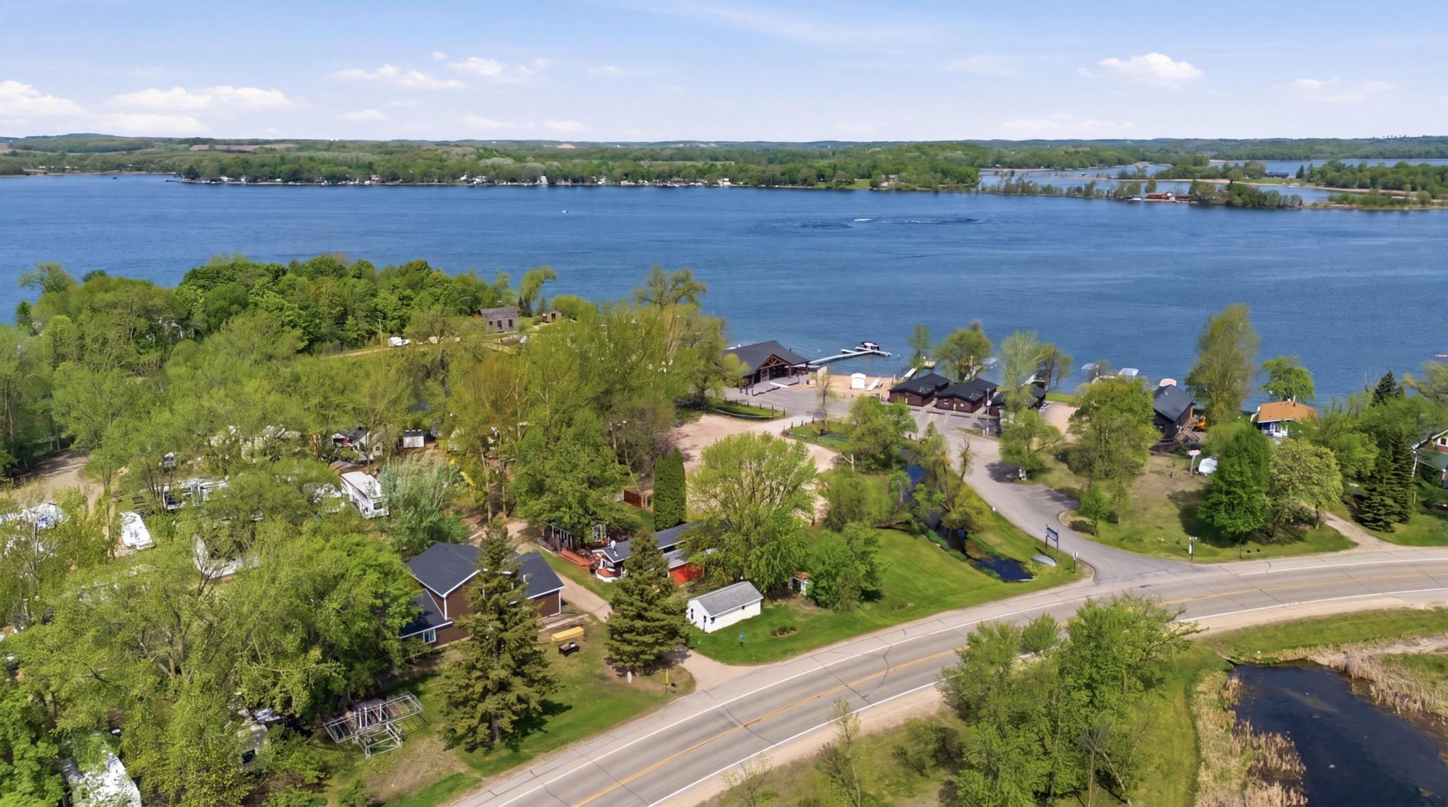 Aerial View, Middle Cormorant