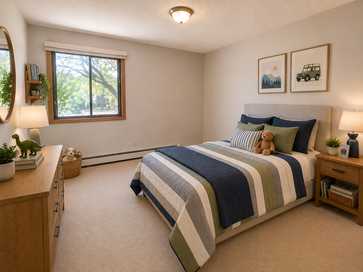 Bedroom 2 furnished