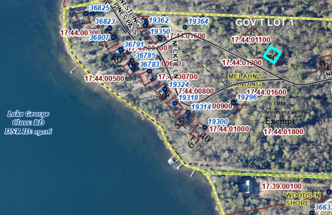 Property photo for TBD Necktie Lane, Lake George, MN 56458
