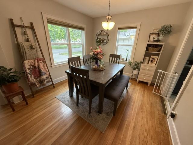 Dining room - hardwood