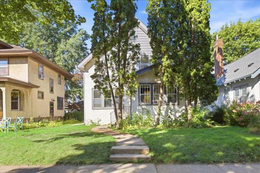 Three season porch on the front of the home
